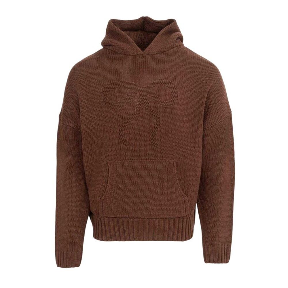 Miso Womens/Ladies Bow Detail Relaxed Fit Sweatshirt / Brown